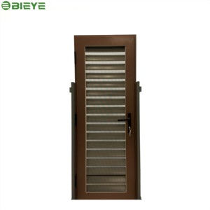 Customized Fully Blackout Heat-Insulating Aluminum Louver Door