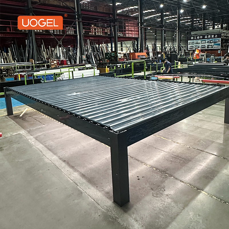 UOGEL C7 Eco-friendly 4x6m Aluminum Arches with Screen Zip Curtains or Sliding Glass Doors for Any Outdoor Space