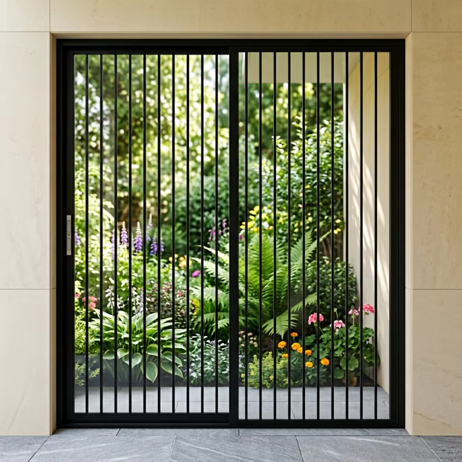 Aluminum Frame Clear Acrylic PVC Thermal Insulation Sliding Folding Retractable Partition Door for Kitchen Staircase Outdoor Air
