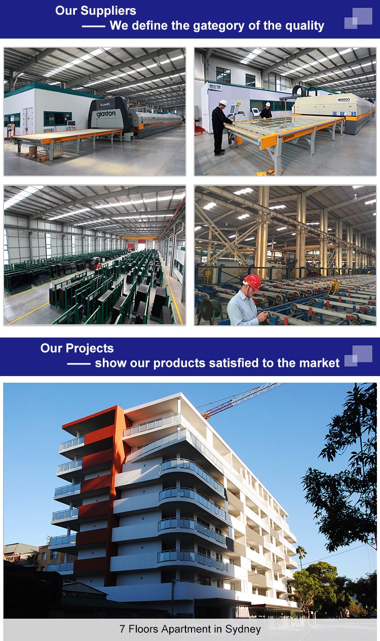 Aluminium Jalousie Windows With Single Tempered Glass With Flyscreen