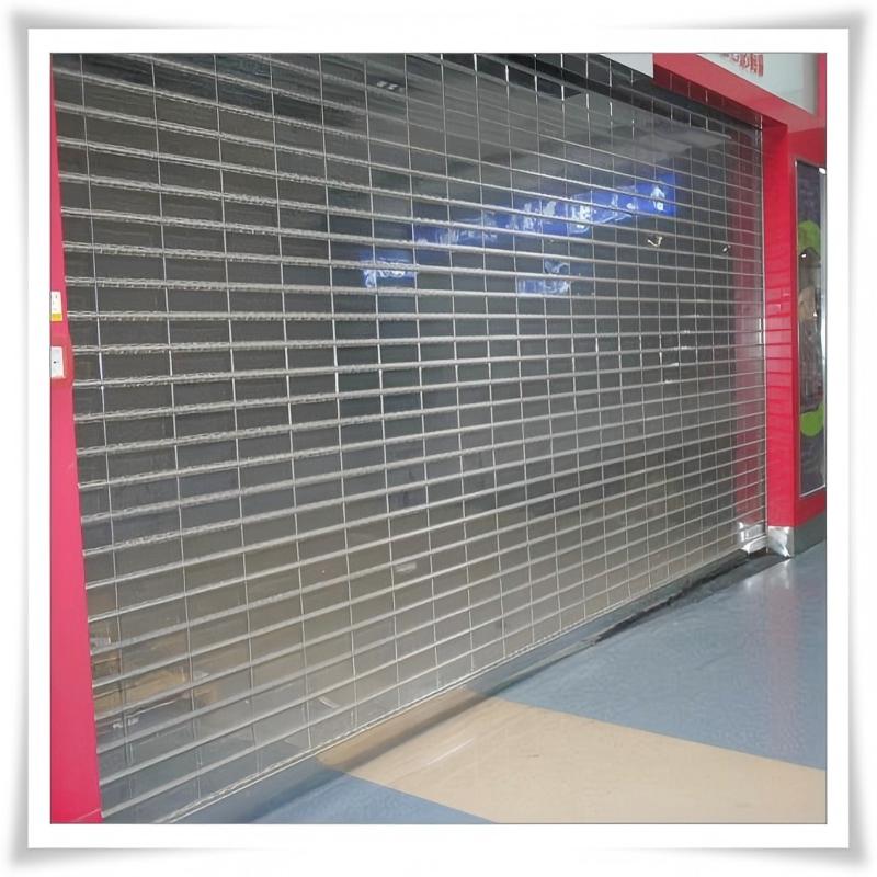Modern Aluminum Frame Crystal Folding Door Custom Telescopic Transparent PC Sliding Door Collapsible Clear Crystal Door for Mall