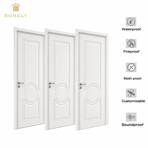 French Carved Full Aluminum Bedroom Interior Swing Door