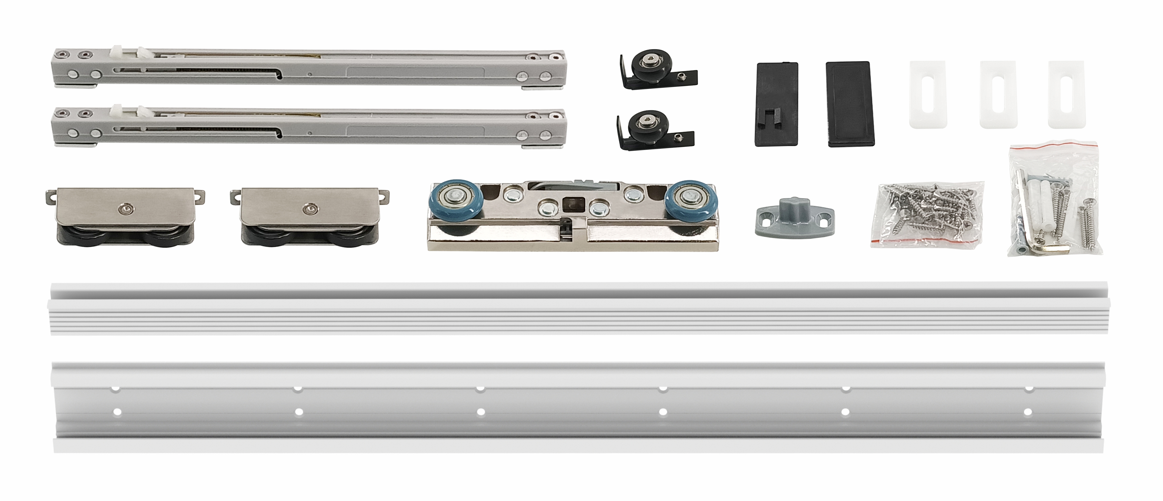 Kitchen Slide Door Interior Cavity Hidden Pocket Door Hardware Aluminum Slim Hotel Bathroom Sliding Pocket Door