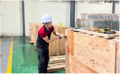 6.Gauze installation