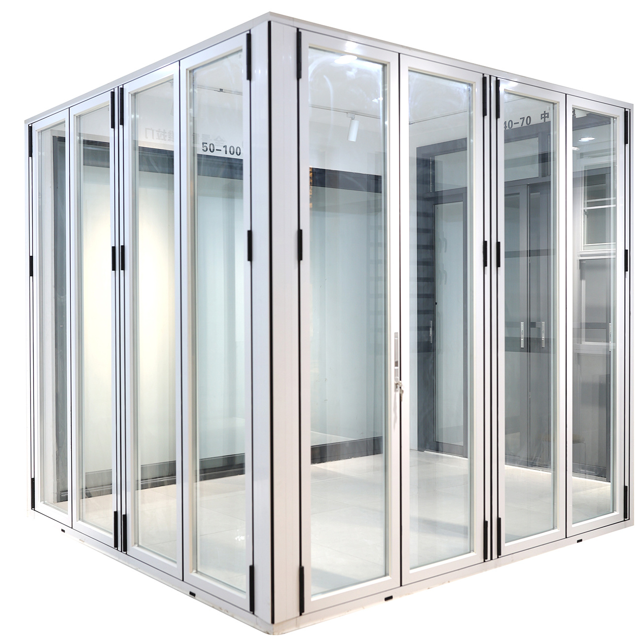 Exterior Weatherproof Bi-Fold Glass Door