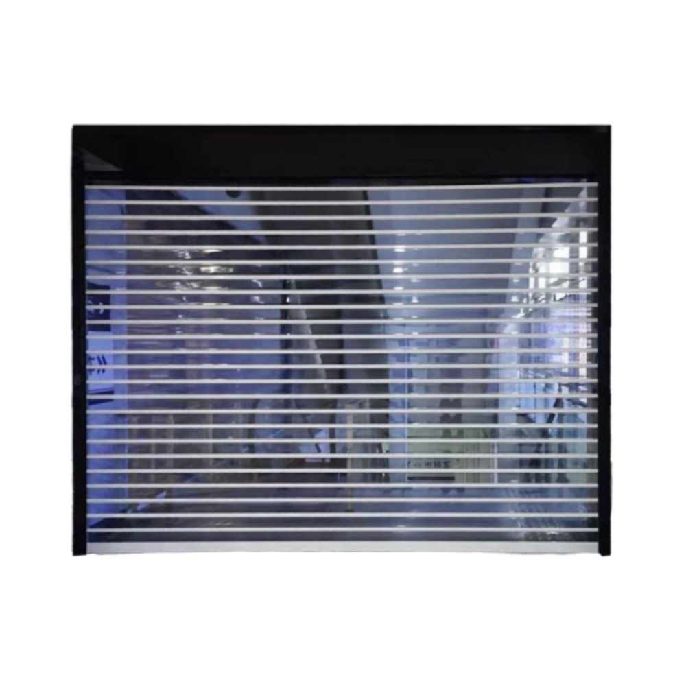 Elegant Crystal Effect Roller Door Advanced Aluminum Frame Tough Coating and Quiet Retraction for Stylish Commercial Areas
