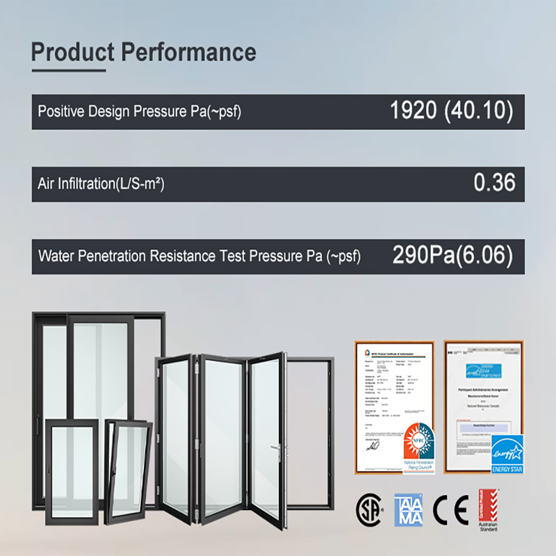 WANJIA Hurricane Proof Impact Double Glazed Aluminum Sliding Doors Interior Kitchen Aluminium Sliding Door