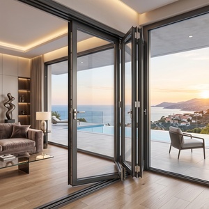 Folding Windows Help Distributors Supply Quieter Sunroom And Patio Projects With Custom OEM ODM Soundproof Aluminum Glass