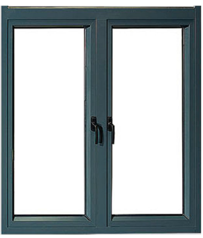 Luxury Australia Standard French Aluminum Casement Swing Window for House