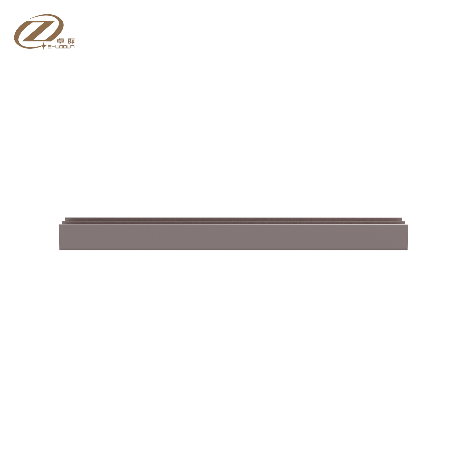 Customized Scratch Resistant 6000 Series Aluminum Kitchen Cabinet Door Frame with Cutting &amp; Bending Services
