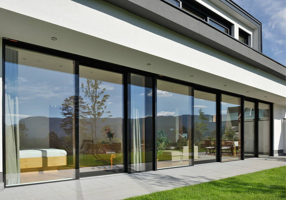 Overseas project case rendering with aluminum doors and windows 5