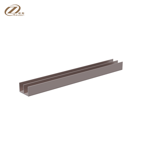 Customized Scratch Resistant 6000 Series Aluminum Kitchen Cabinet Door Frame with Cutting &amp; Bending Services
