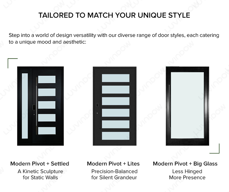 Pivot Door Design Option 3