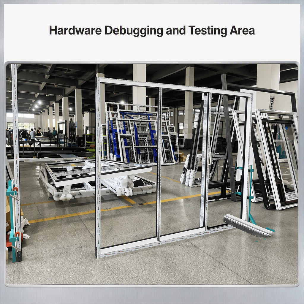 120 Series Horizontal Sliding Window Modern Bathroom Exterior Aluminum Alloy Frame Double Low E Glass