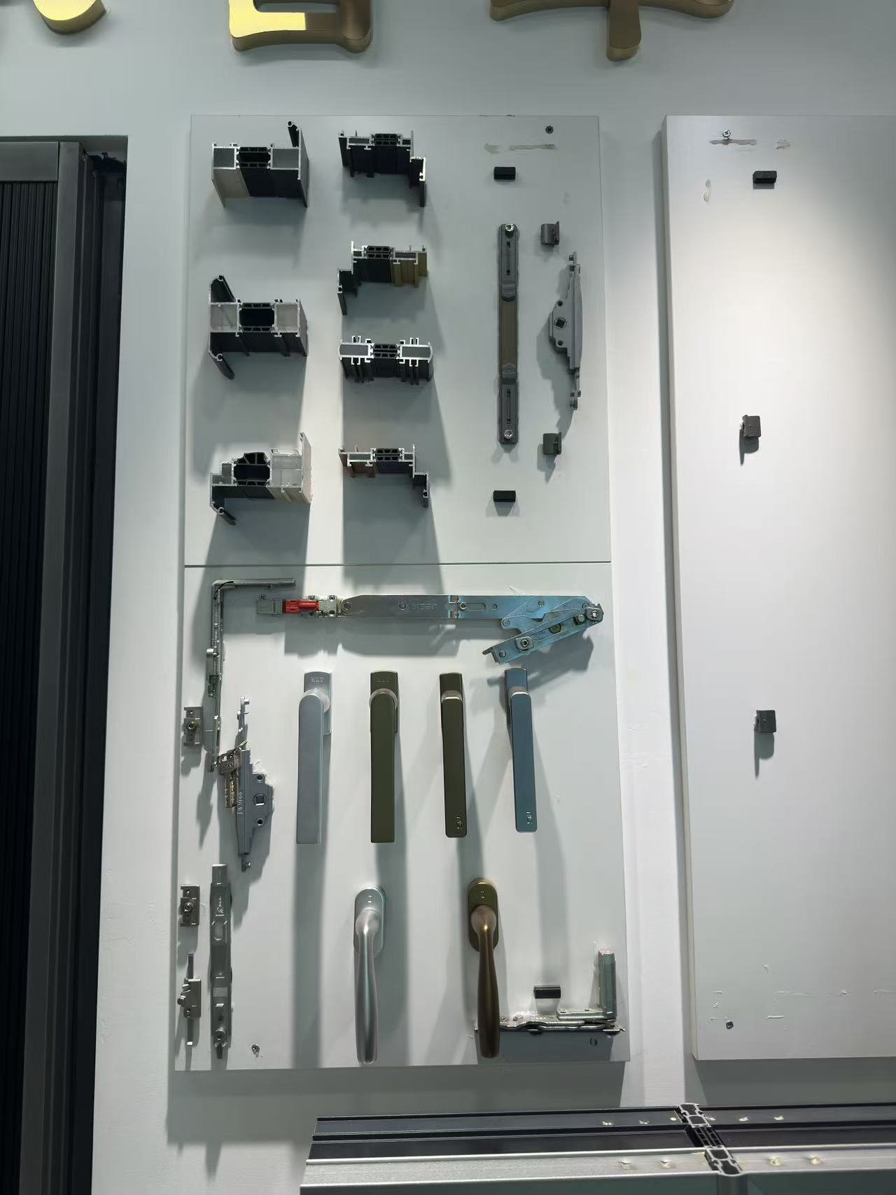 Double Aluminum Alloy Glass Door Commercial Store Front for Mall Entry
