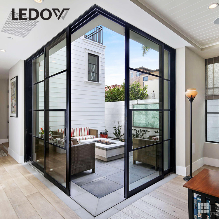 Waterproof Residential windows with Double Tempered Glass and Hot Broken Aluminum Frame Sliding System windows Bedroom Window