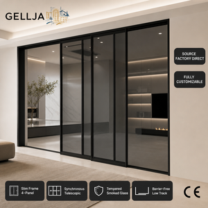 Modern Design Sliding Patio Door Double Glazing