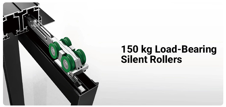 150 kg Load-Bearing Silent Rollers