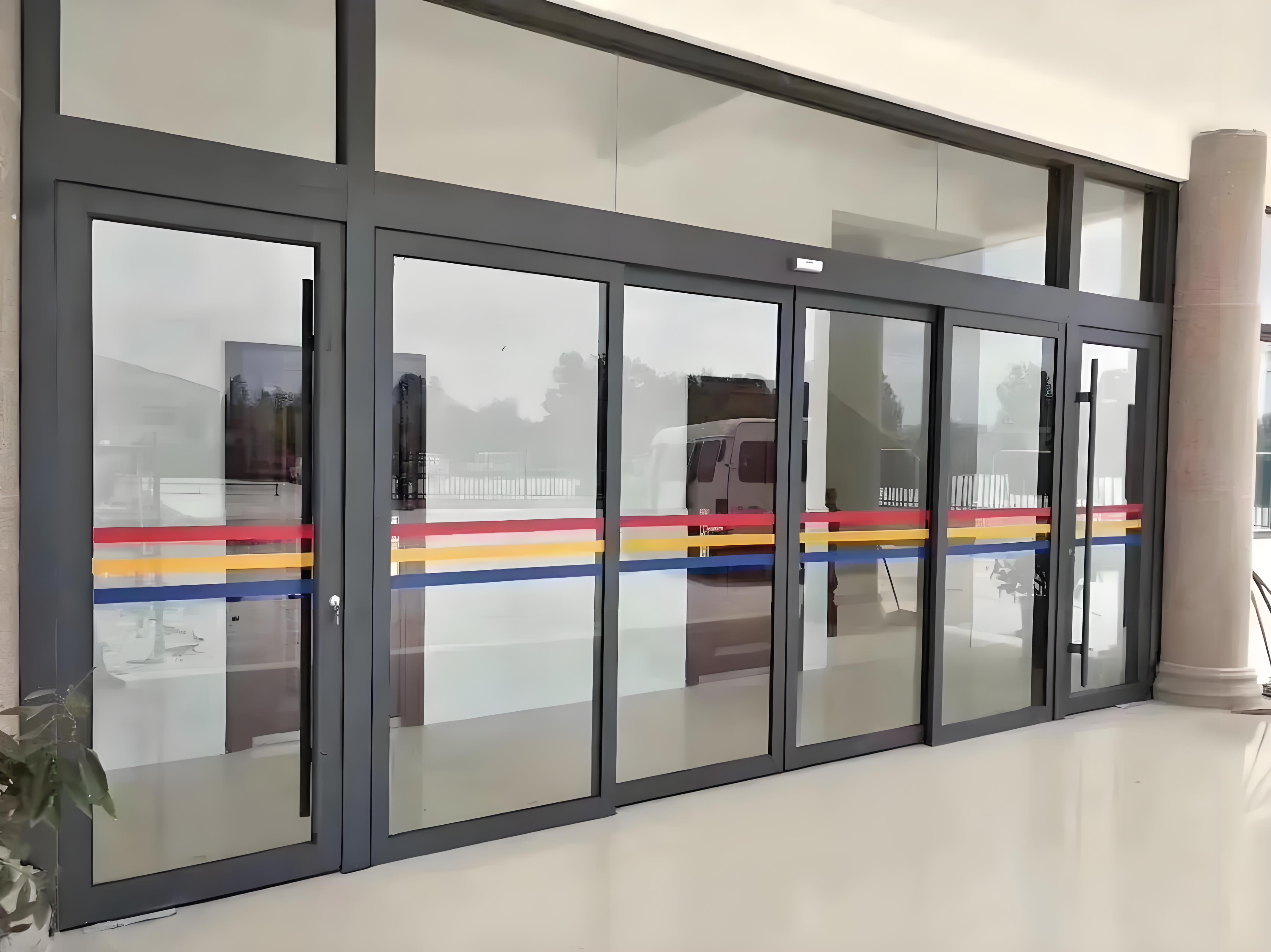 Commercial Aluminium Smart Glass Storefront Door Exterior Doors For Commercial Buildings Hurricane Impact Storefront Glass Doors