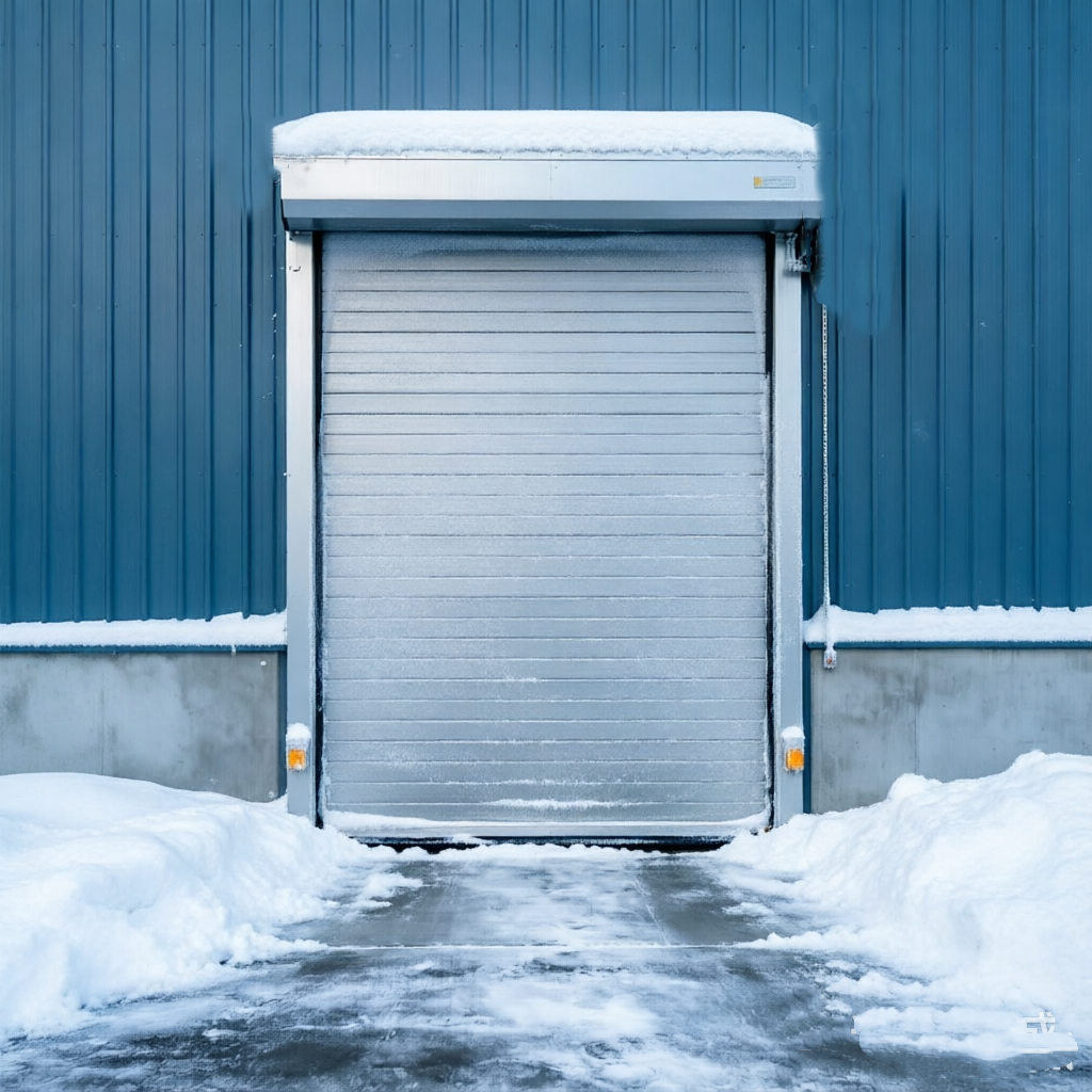 Heavy Duty Aluminum Spiral High Speed Door Windproof Anti-Theft Fast Door Aluminum Entrance Door For Retail Stores