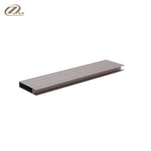 Scratch Resistant Anodized Finish 6000 Series Aluminium Custom Kitchen Cabinet Door Frame