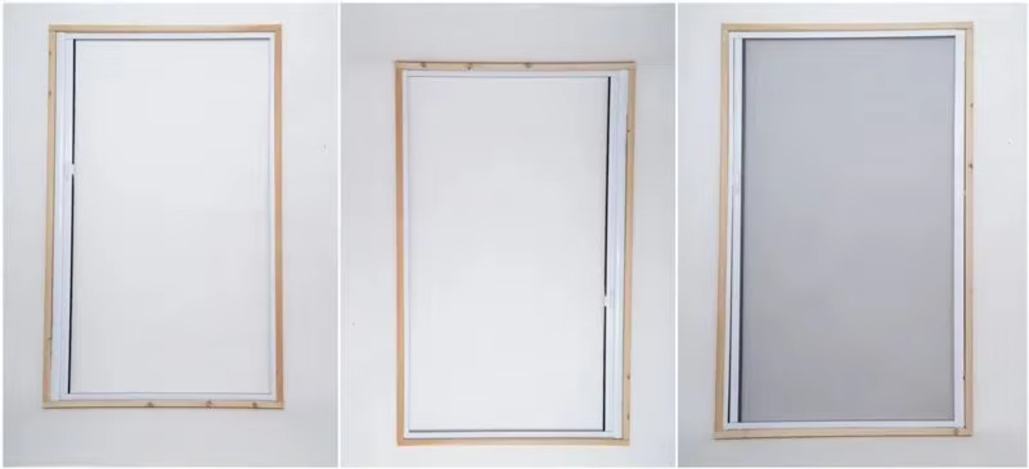 Diy Custom Size Retractable Pleated Insect Screen Door Fiberglass Mesh Door System Anti Mosquito Aluminum Roller Screen Door