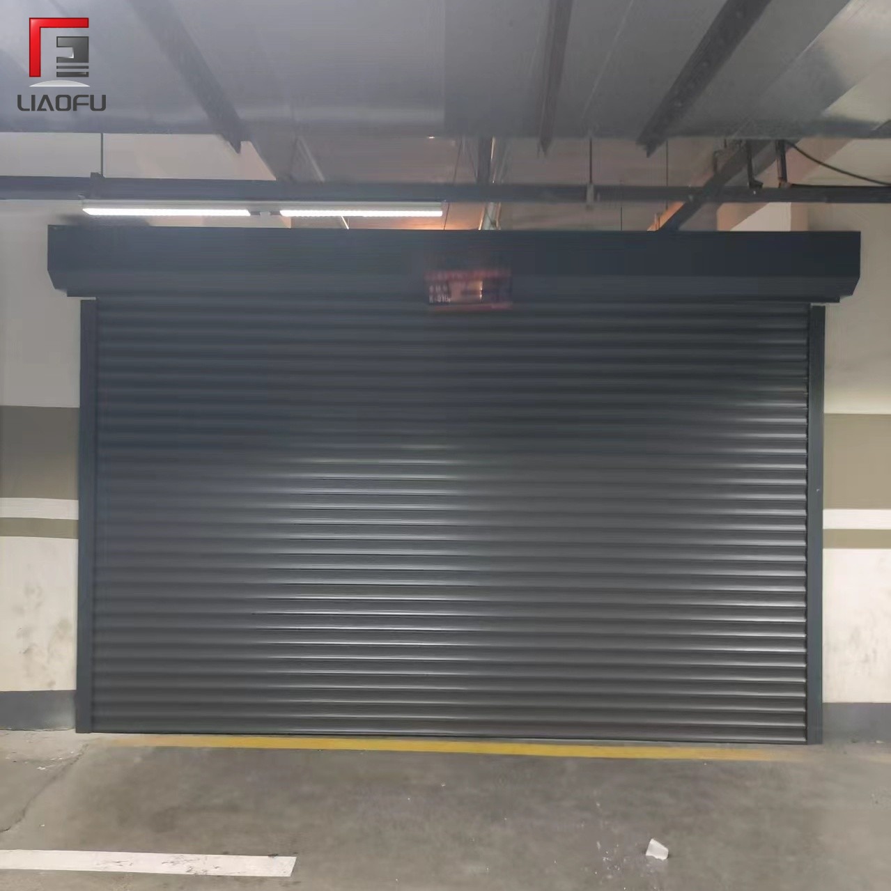 Modern Customized Aluminum Roller Shutter Door For Commercial Shop Front Outdoor Wind Resistant Energy Saving Motor
