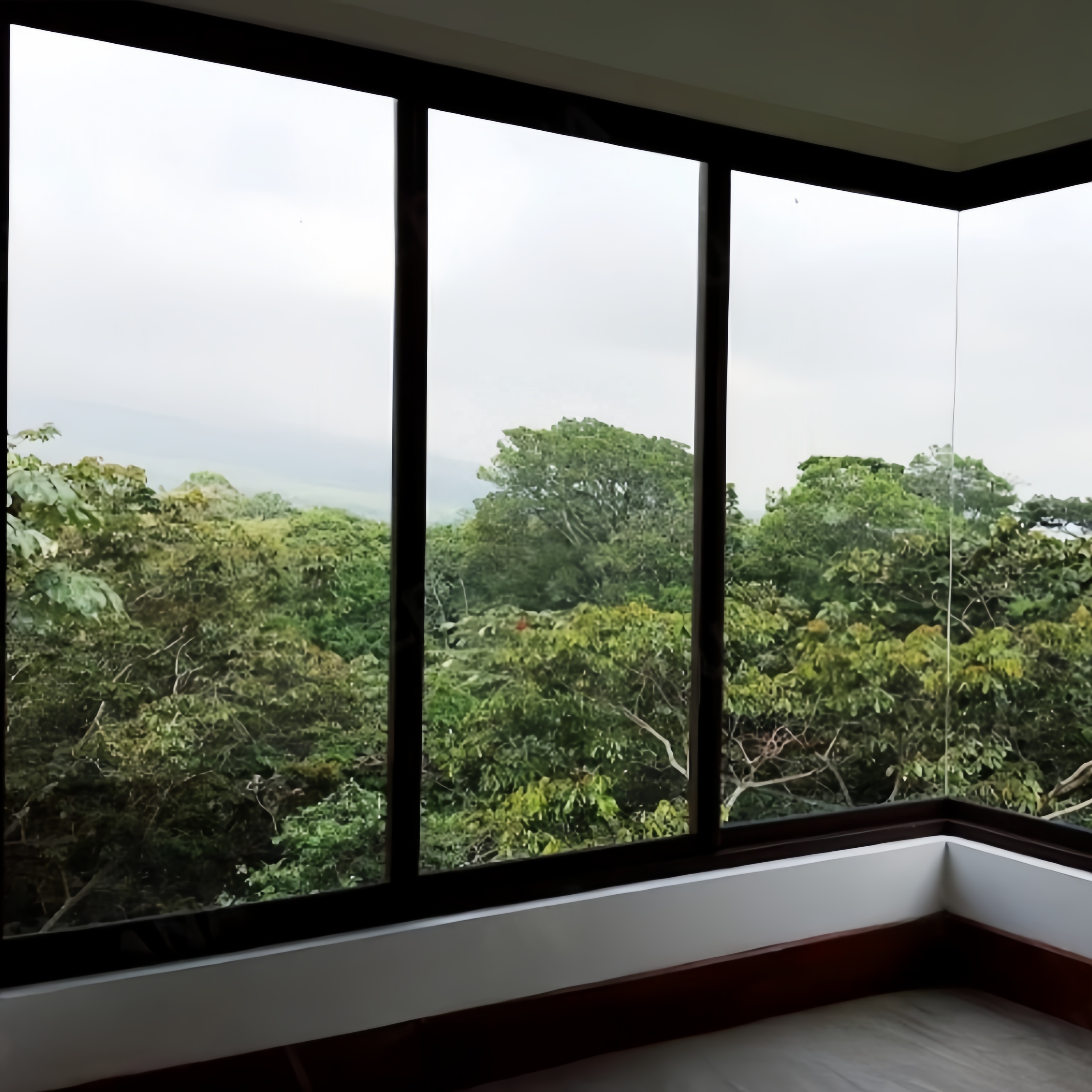 Customized Aluminium Fixed House Window Double Glass Design Large Sliding windows for Porch Balcony Fixed Window for Sale