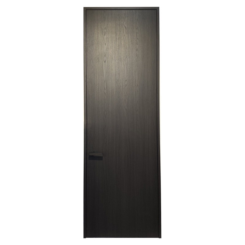 Aluminum-wood bedroom door.customize interior doors for residential use