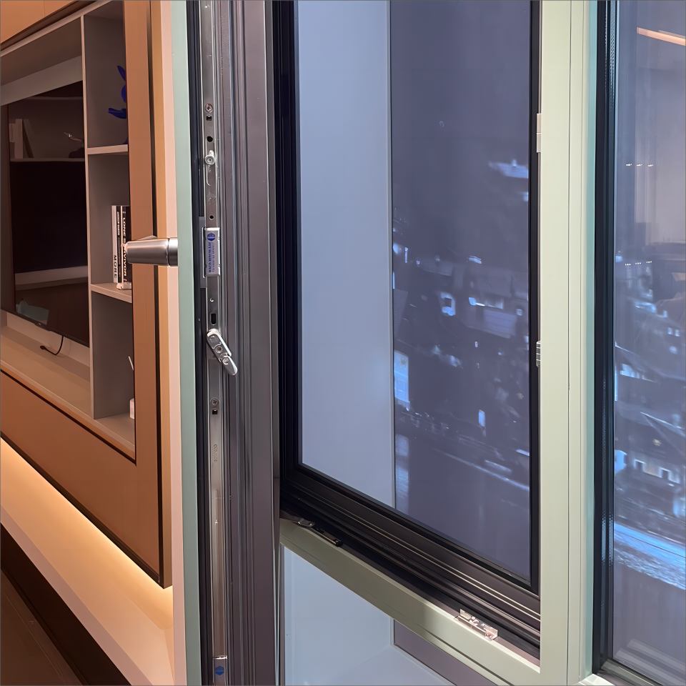 LEAWOD Wood-aluminum Composite Smart Window