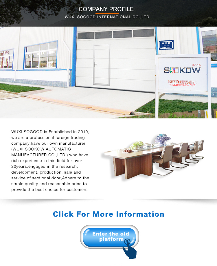 Clear Acrylic Decorative Garage Door Aluminum Alloy Frameless Design Commercial Glass Doors for Sectional Villa