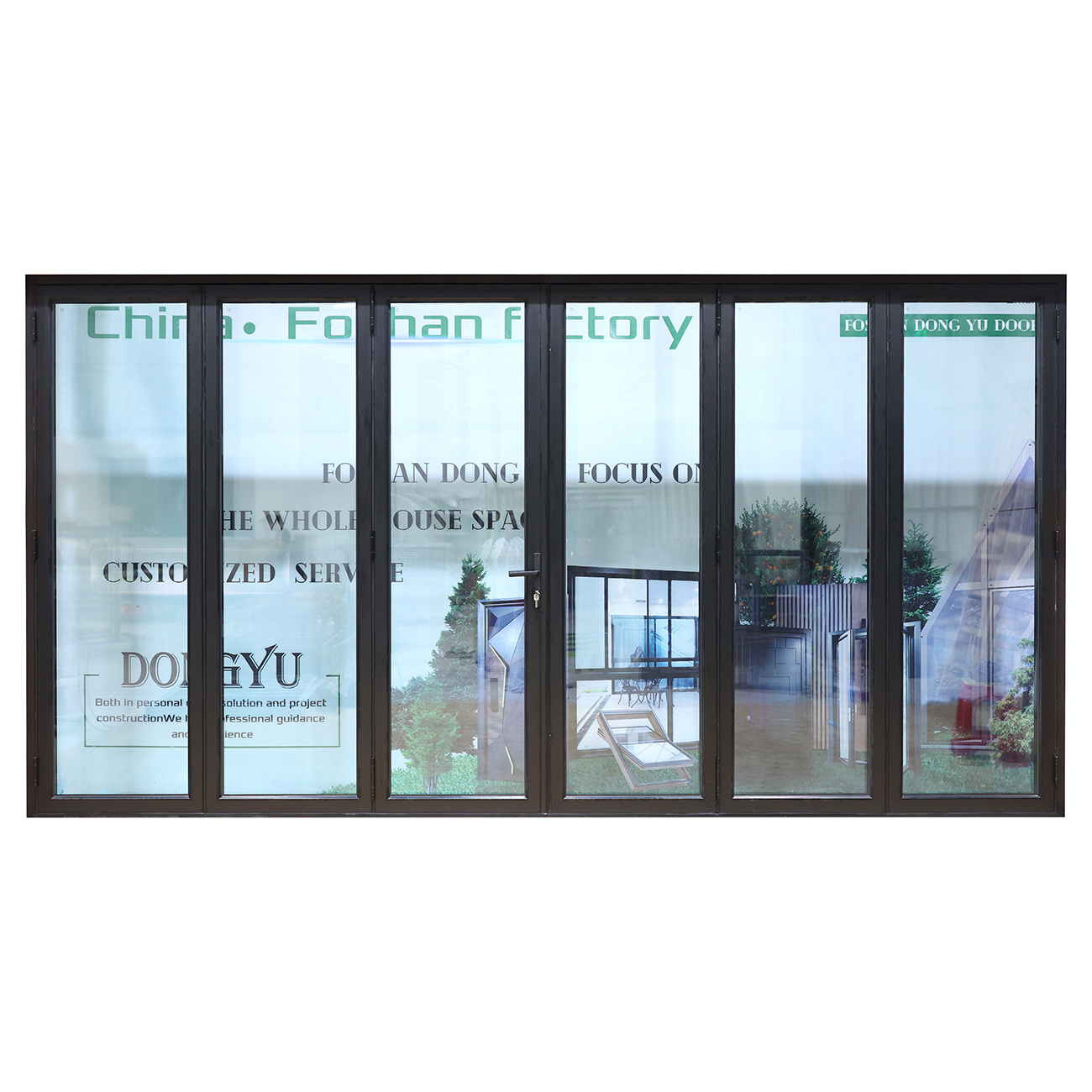 Heavy-Duty Commercial Storefront Folding Door