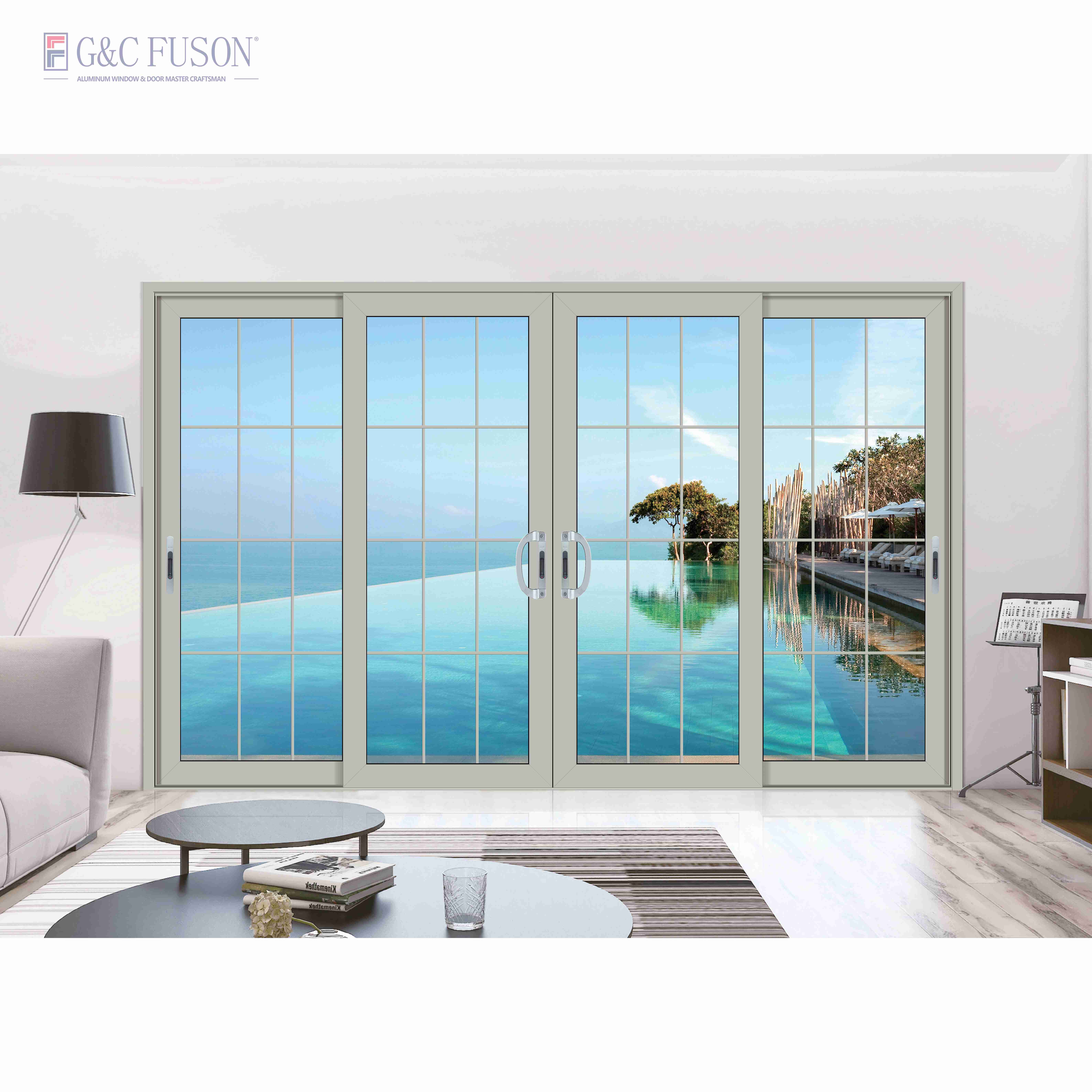 China Top Suppliers Aluminium Frame Waterproof Double Glazed Lift Sliding Glass Doors Patio Slide Glass Door Aluminum Door