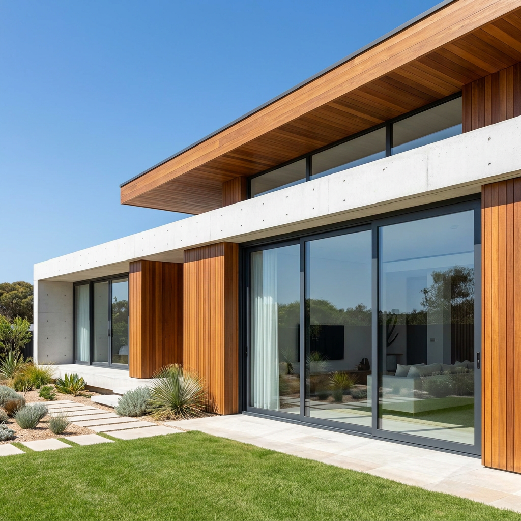 As2047 Australian Windows and Doors Aluminum Stacker Doors Residential Exterior Aluminum Sliding Doors for Patio Use