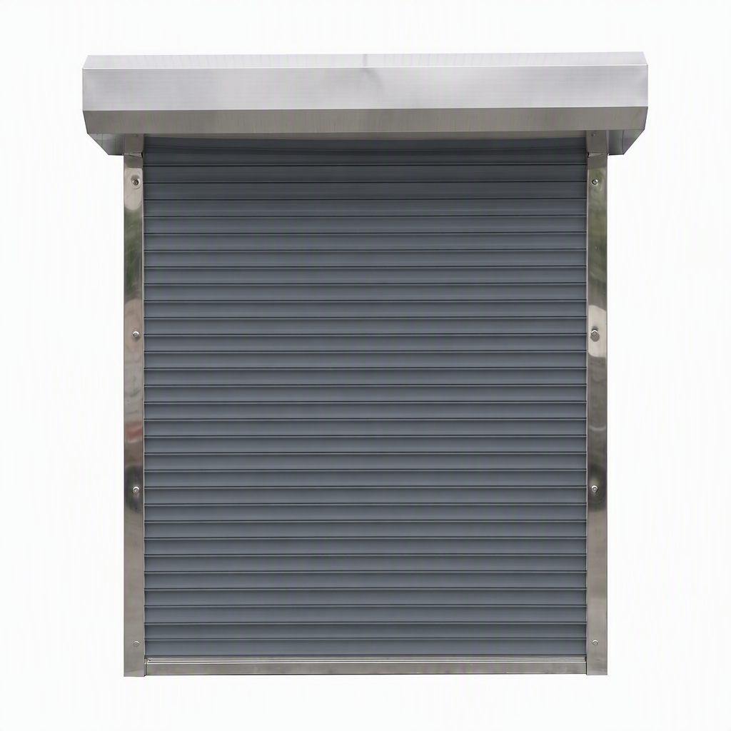 Professional Contractor Industrial Anti-collision Aluminium Rolling Gate Stable Coiling Door for Park Loading Dock Door