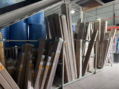 Aluminum Frame Clear Acrylic PVC Thermal Insulation Sliding Folding Retractable Partition Door for Kitchen Staircase Outdoor Air