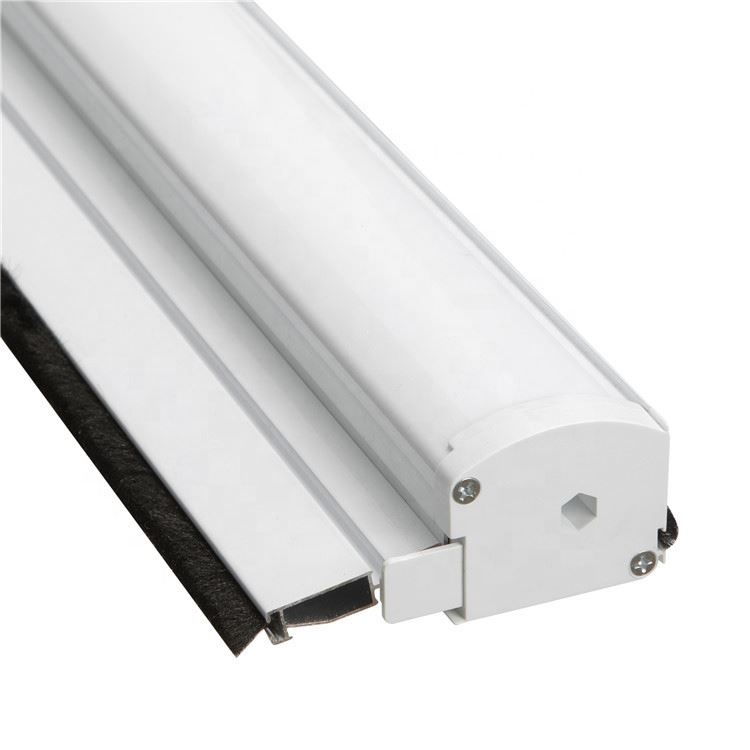 Custom Aluminum Frame Retractable Screens Door Mesh Anti Mosquito Bug Security Roller Sliding Fly Screen Door
