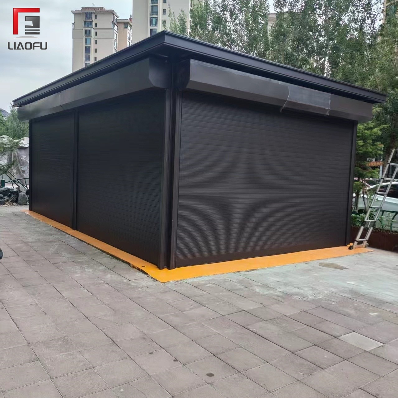 Modern Customized Aluminum Roller Shutter Door For Commercial Shop Front Outdoor Wind Resistant Energy Saving Motor