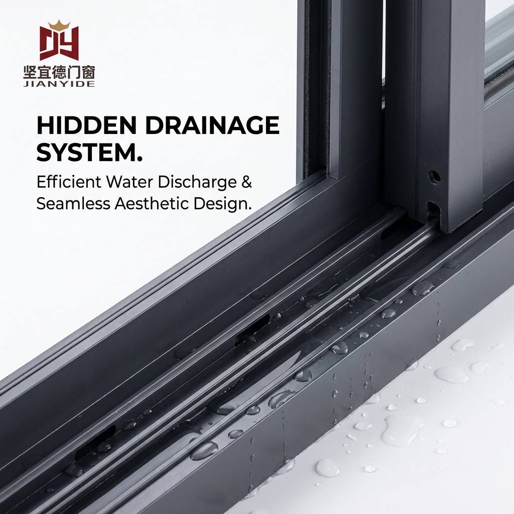 European Style Aluminum Window Wholesale Price Double Glazed Aluminum Sliding Windows Modern Style Heat Insulation