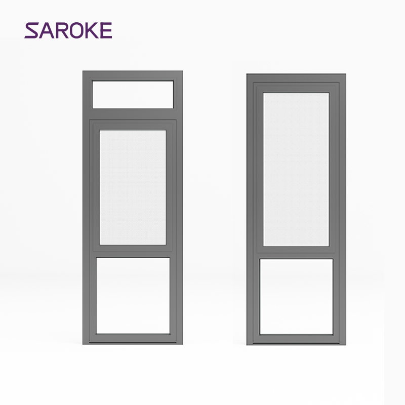 American Standard House Black Metal Patio Exterior Thermal Break Aluminum Doors and windows