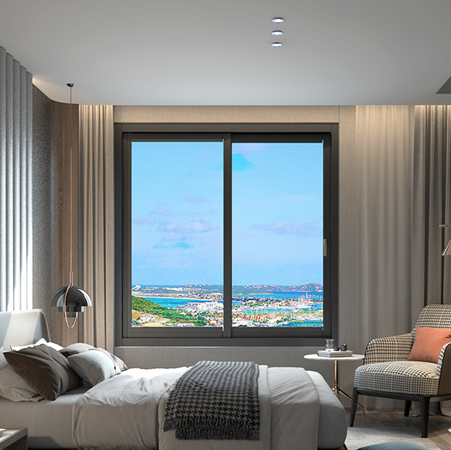 Australian AS2047 AS1288 AS&NZS2208,AS4666 Double Glazed Aluminium Sliding Windows Supports Measurement Installation