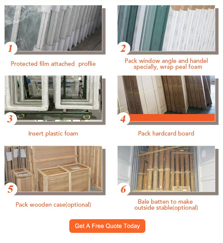 Bi Fold Doors Aluminium for Building House Villa Project