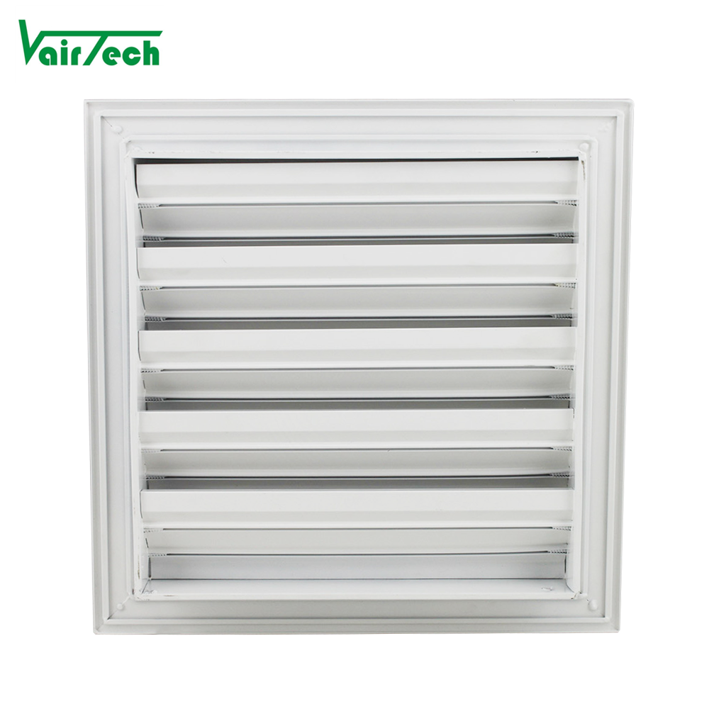 Aluminum Outdoor Ventilation Waterproof Fixed Louver Fresh Air Vent Window