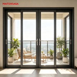 Aluminum Casement Window and Door System Custom Thermal Break Design