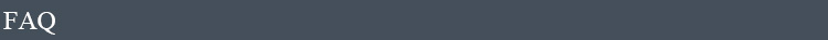 FAQ Header