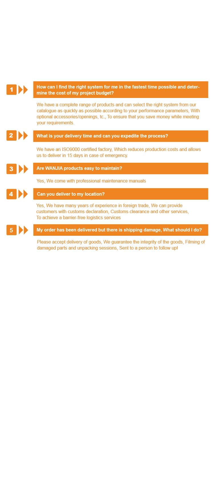 FAQ Section Banner