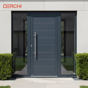 Modern Aluminum Exterior Security Entrance Front Door