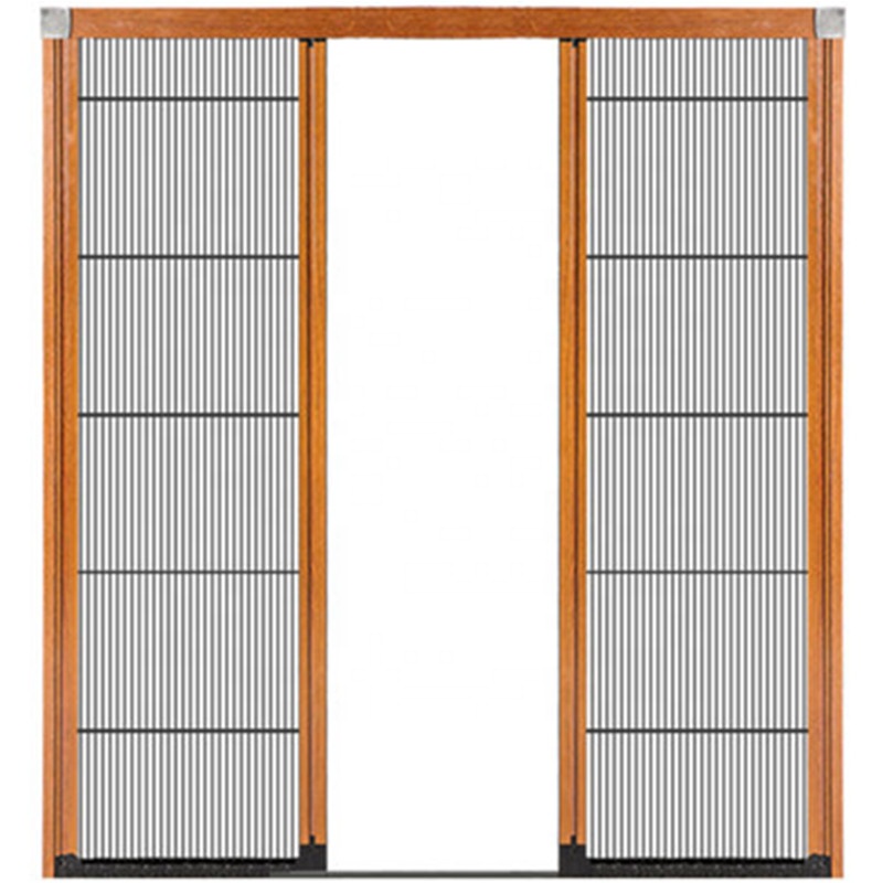 Factory Direct Selling Aluminium Alloy Retractable Sliding Door Fly Screen Anti Mosquito Net