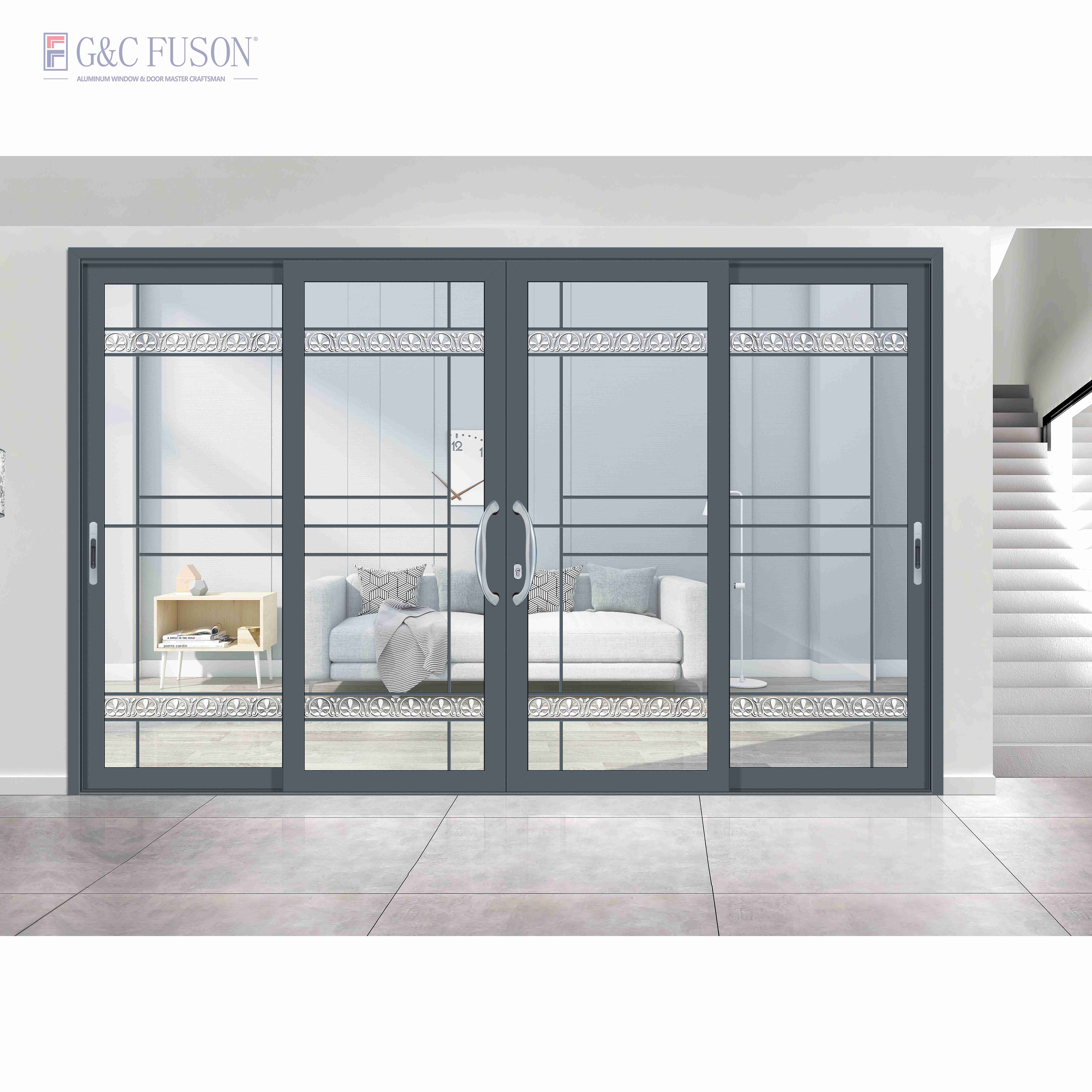 China Top Suppliers Aluminium Frame Waterproof Double Glazed Lift Sliding Glass Doors Patio Slide Glass Door Aluminum Door