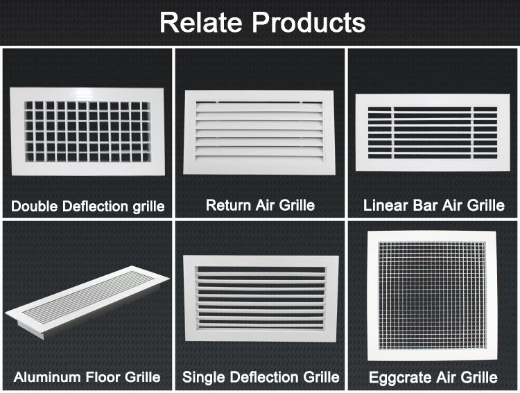 Aluminum Outdoor Ventilation Waterproof Fixed Louver Fresh air Vent Window